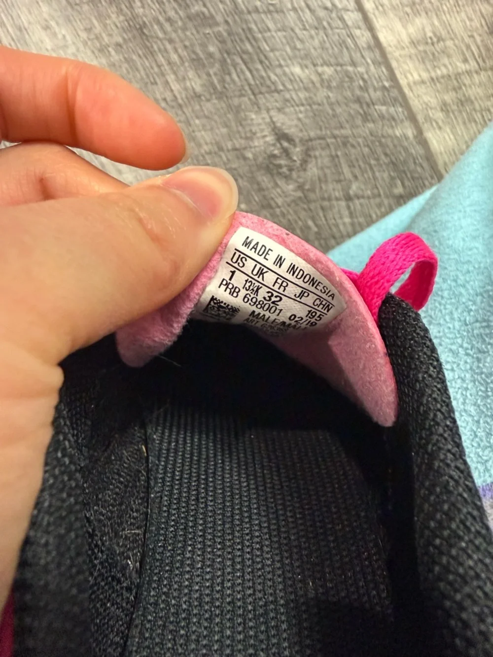 adidas kids size